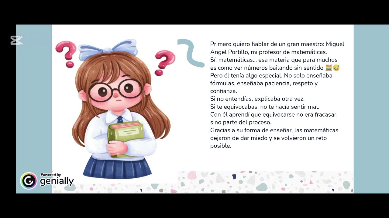 Dos profesores, dos experiencias... Holaaaa, denle amor a este videito 🦋♥️