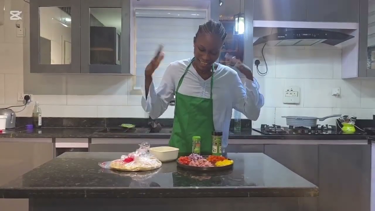 How I made use of my shawarma Bread in making shawarma omelette: Breakfast Recipe