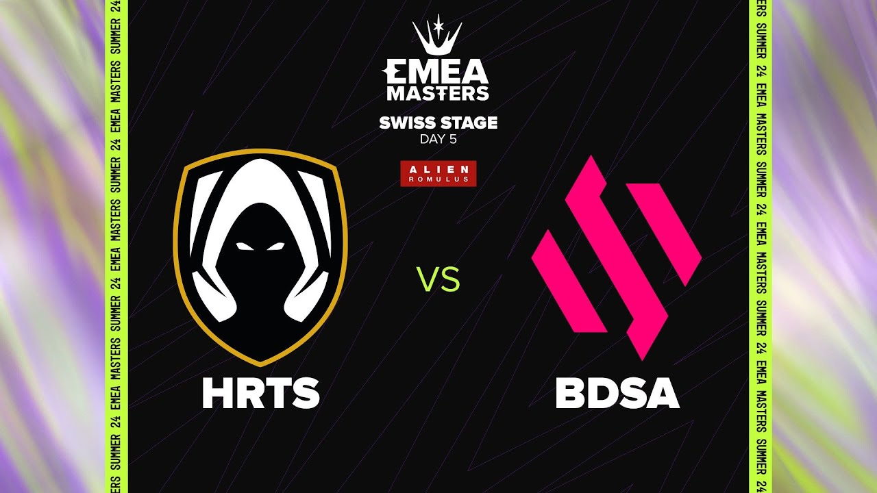 BDS vs HERETICS + BK ROG vs Z10 + KC vs DARK PASSAGE + VITALITY vs NNO | EMEA Masters Summer 2024