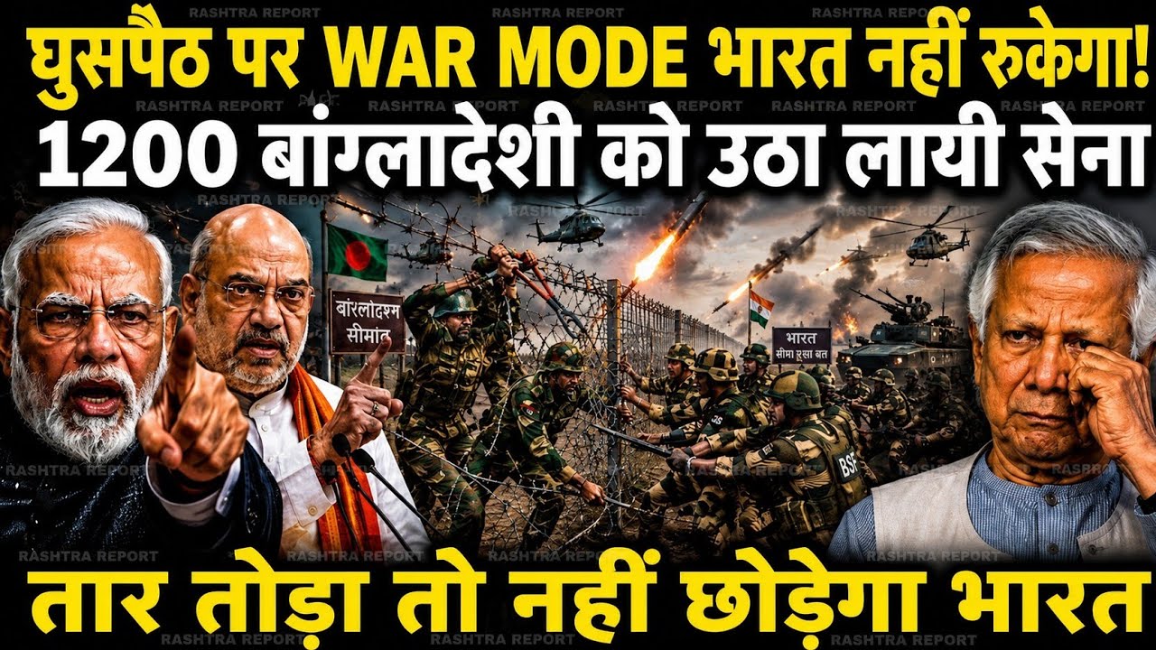 India's Big UN Win Changes Border Game! BSF Foils Fresh Infiltration Attempts