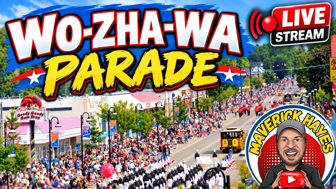 🔴 WO-ZHA-WA Parade Wisconsin Dells