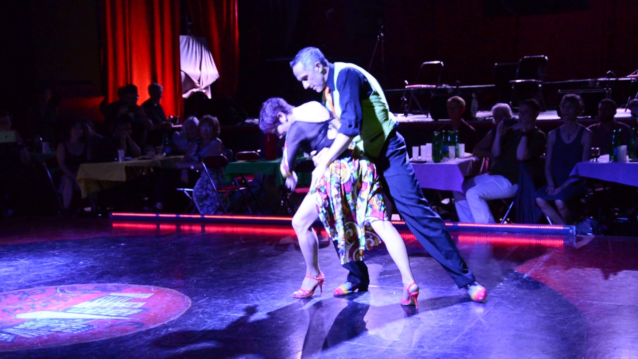 Aurora Lúbiz y Augusto Balizano en el Festival Internacional de Tango Queer de Buenos Aires 2016
