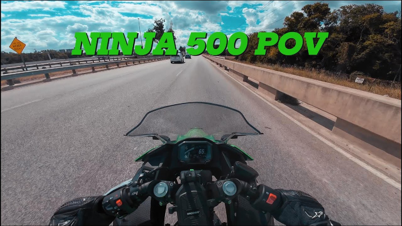 Ninja 500 POV Ride – First MotoVlog