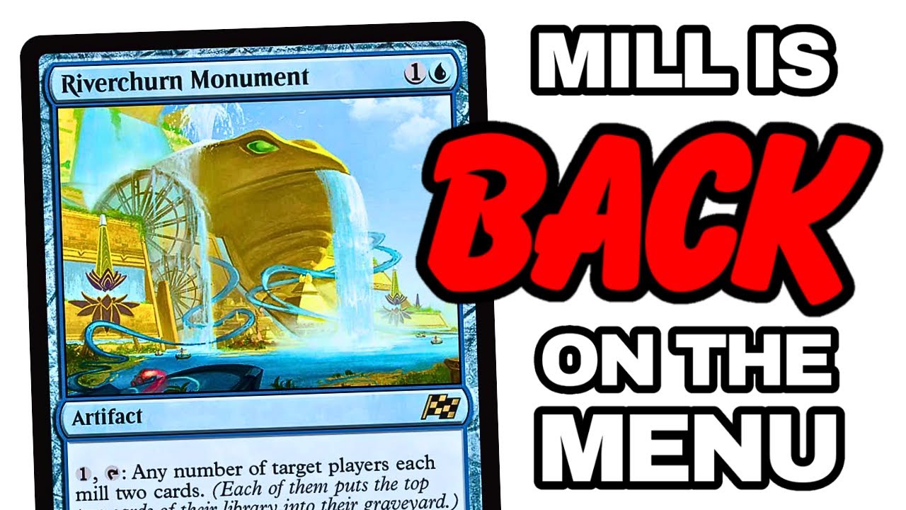 Riverchurn Monument Might Save Modern, Pioneer & Standard Mill! | Aetherdrift Spoiler MTG Discussion