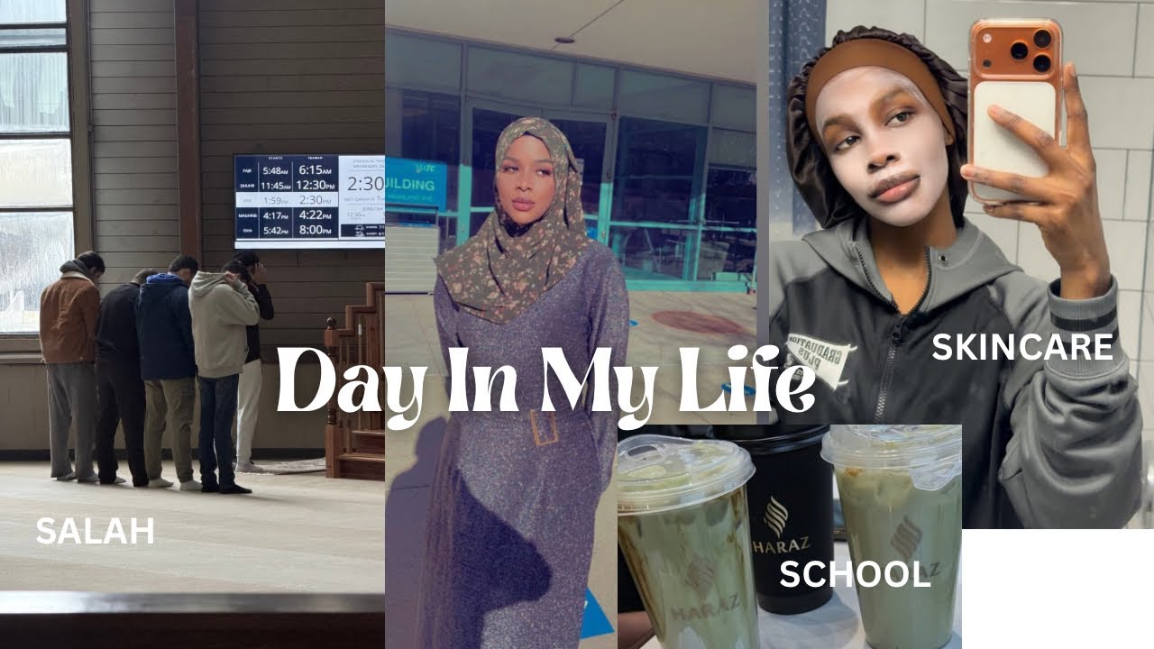 Vlog: Gabar Waalidkeeda La Nool Waxay Qabato | Productive Day in My Life, Internship, GYM & More 📚 