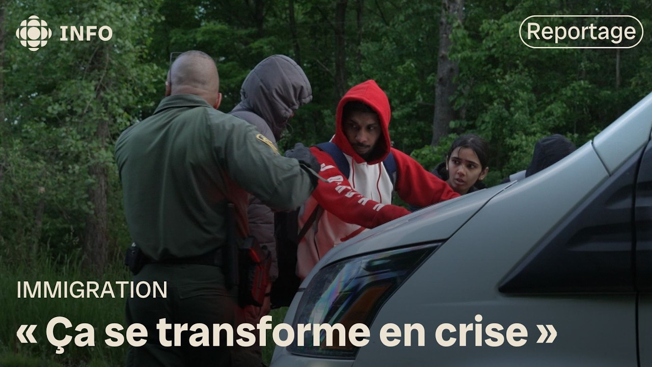Migrants : explosion du nombre de passages clandestins à la frontière canado-américaine