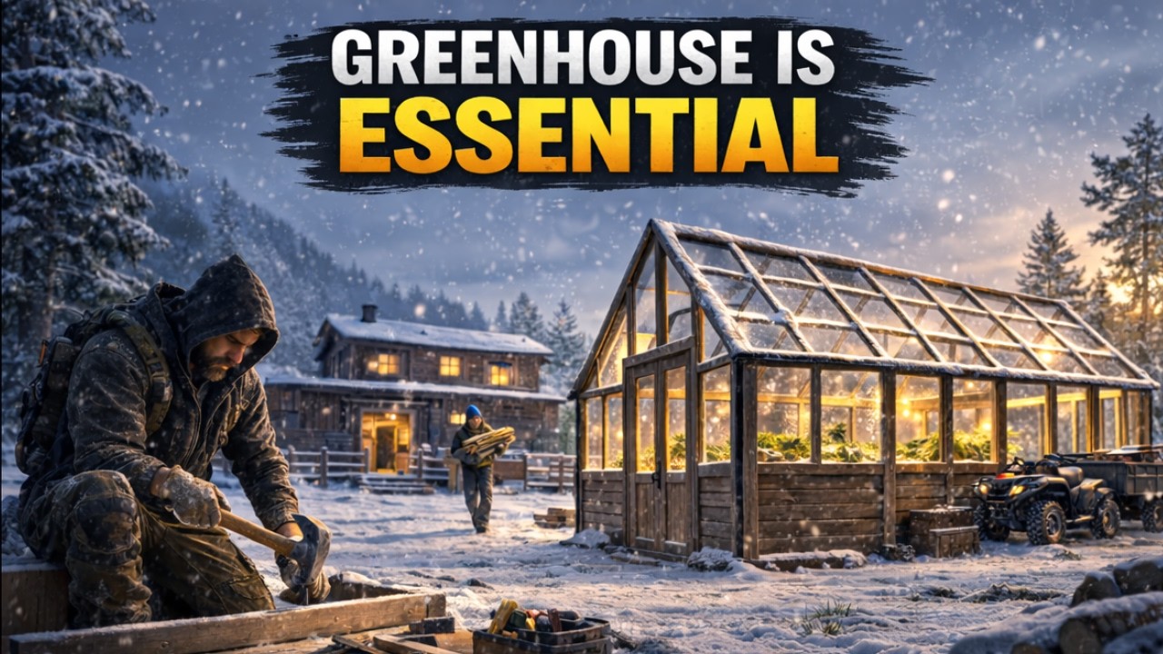 GREENHOUSE IS ESSENTIAL🪴| The Infected Ep.9