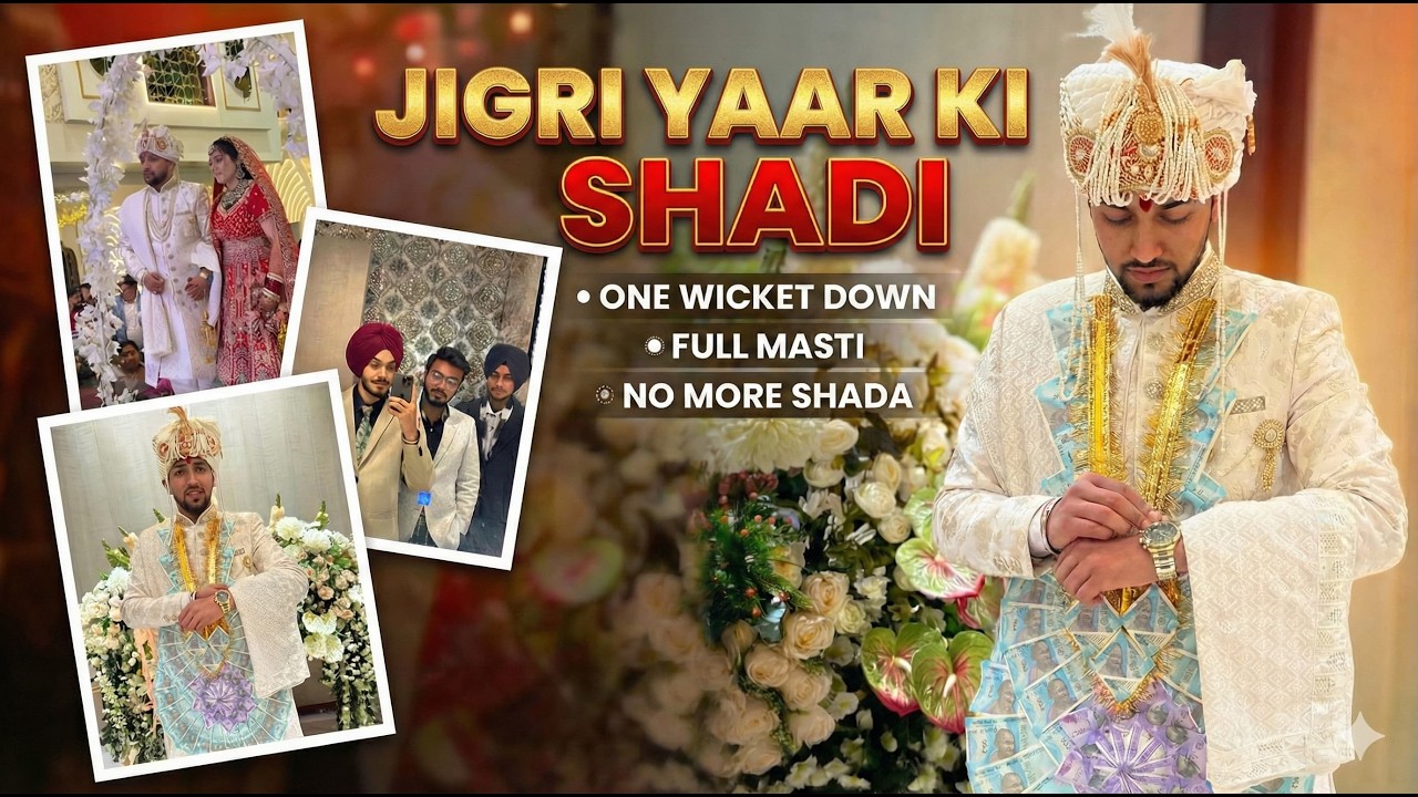 Zigri Yaar Ki Shaadi 💕 | Wedding Masti + Village Tour 🏡