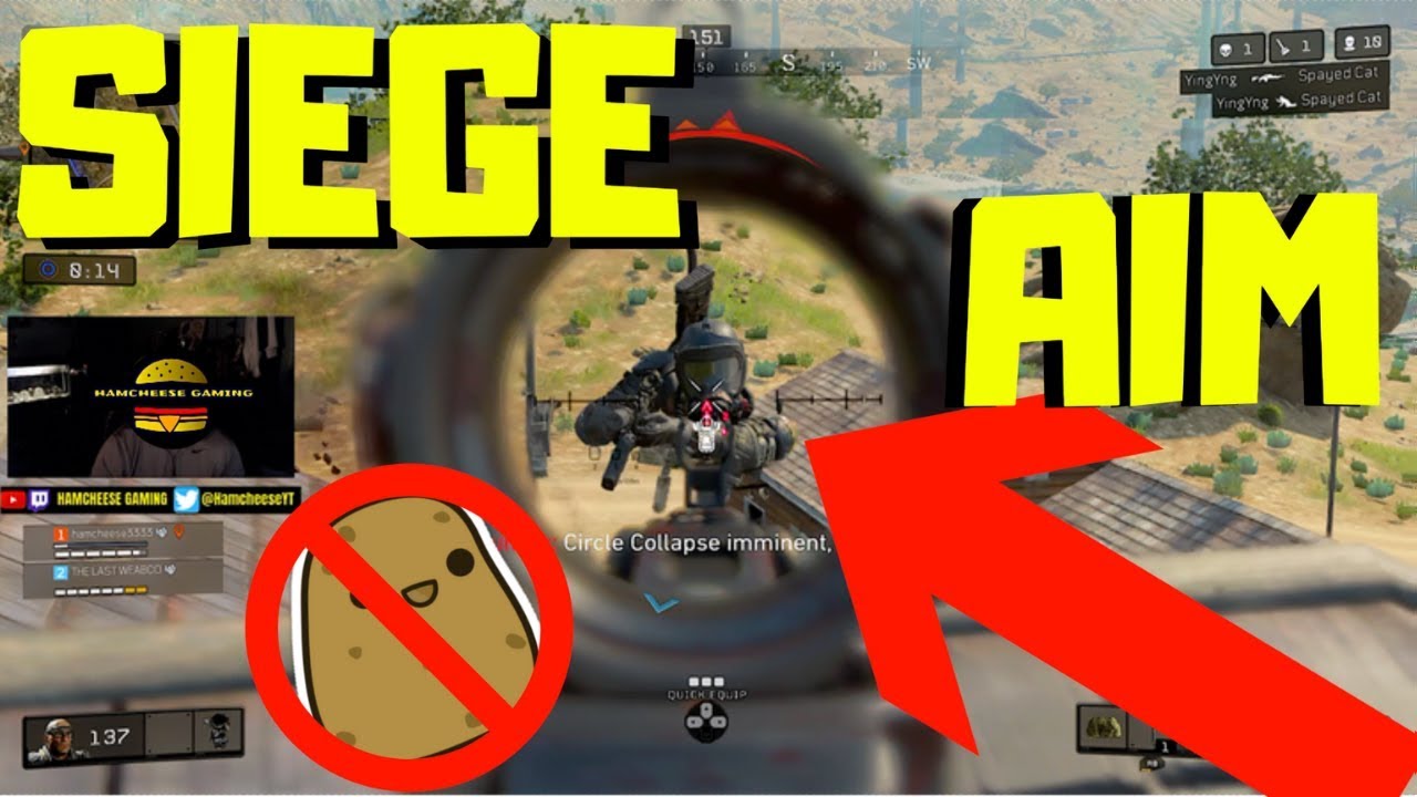 BACK TO BACK NO POTATO BLACKOUT WINS ! -  Call of Duty BO4 : Blackout