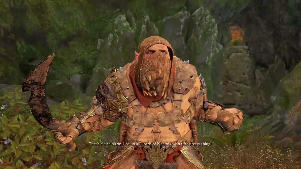 Shadow of War - Epic Gear - Mightmender drop 2 (Death Threat)
