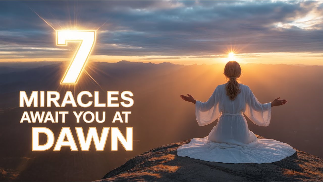 Experience 7 Miraculous Blessings at Dawn: A Powerful, Anointed Prayer for Divine Transformation