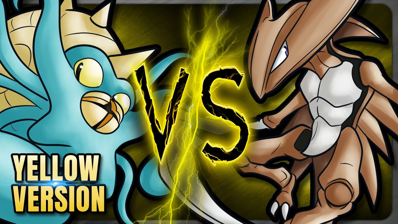 The Fossils - Kabutops vs Omastar - Pokemon Yellow