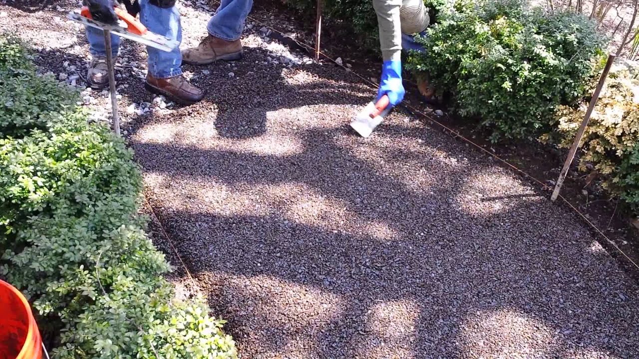 Porous Pave Installation- Aquarius Supply