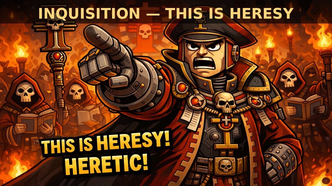 Inquisition – THIS IS HERESY | Warhammer 40k Parody Song