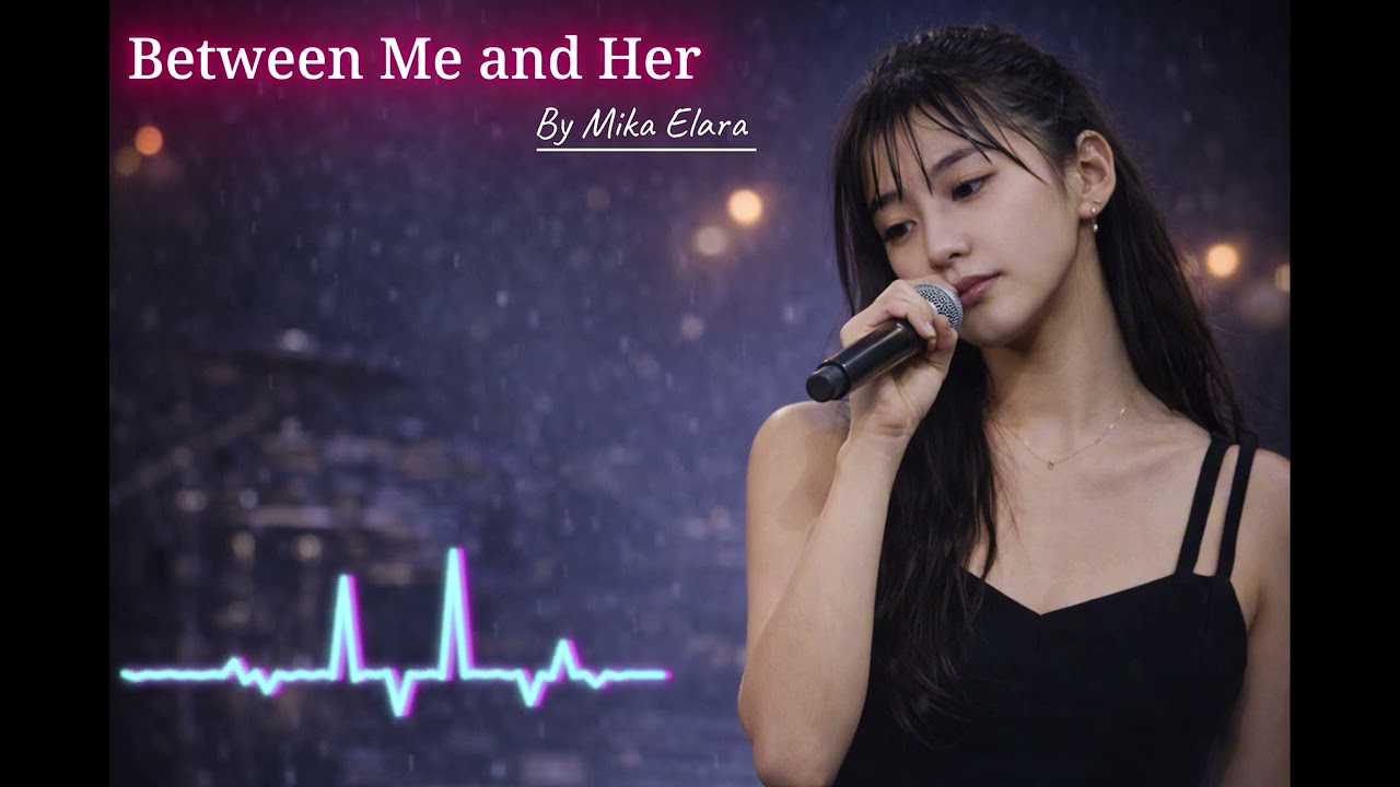 Between Me and Her by Mika Elara #BetweenMeAndHer #MikaElara #CoverSong #EmotionalBallad