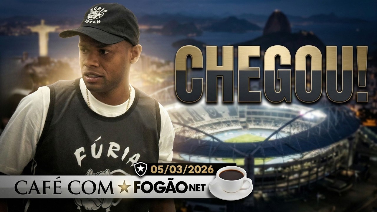 FOGÃONET LIVE: JUNIOR SANTOS CHEGA AO RIO PARA SE APRESENTAR AO BOTAFOGO | FERRARESI ENCAMINHADO