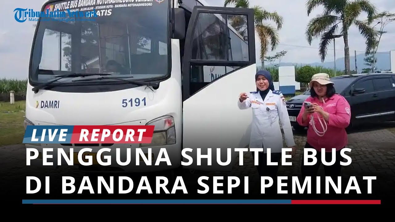 Hingga Awal 2026, Pengguna Shuttle Bus di Bandara Notohadinegoro Jember Sepi Peminat