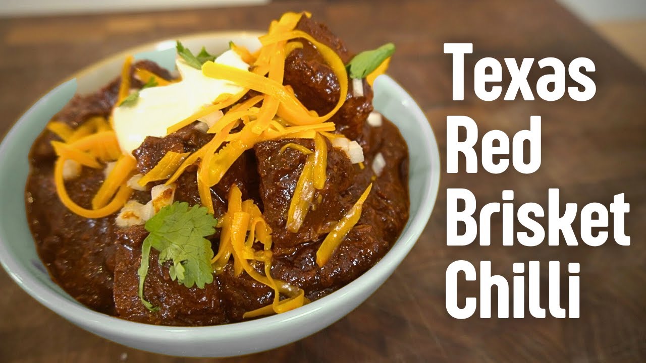 Texas Red Chilli With Smoked Brisket