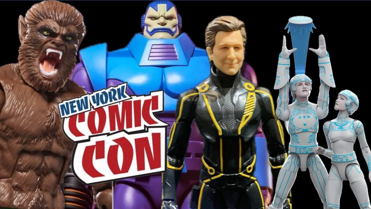 TRON Marvel Legends и Star Wars представляют фигурки на Comic Con в Нью-Йорке HasLab