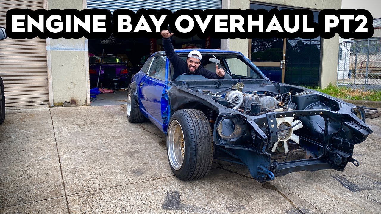280ZX ENGINE BAY TRANSFORMATION PT2 (S130)