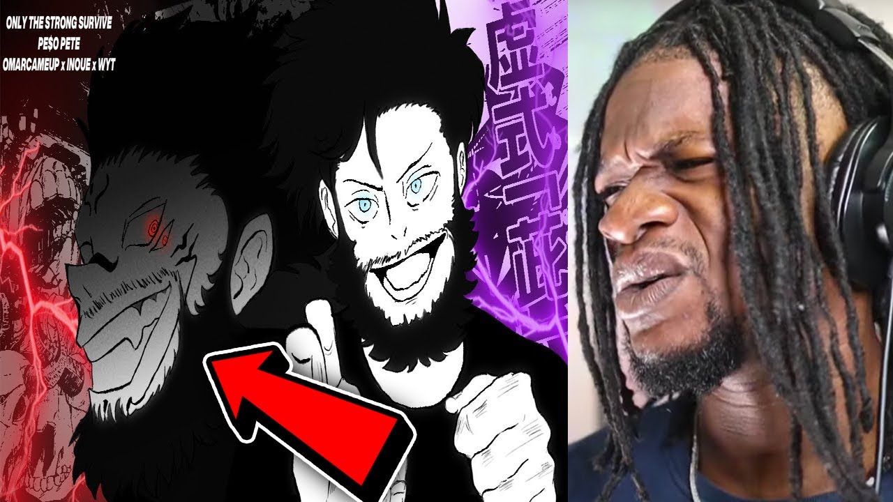 PE$O PETE - ONLY THE STRONG SURVIVE (OFFICIAL LYRIC VIDEO) [JUJUTSU KAISEN] REACTION
