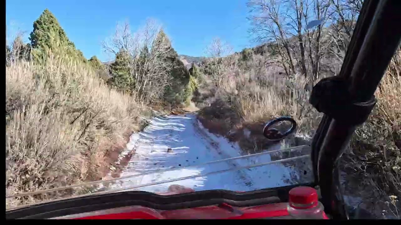 Honda Pioneer 500 Snow Wheeling
