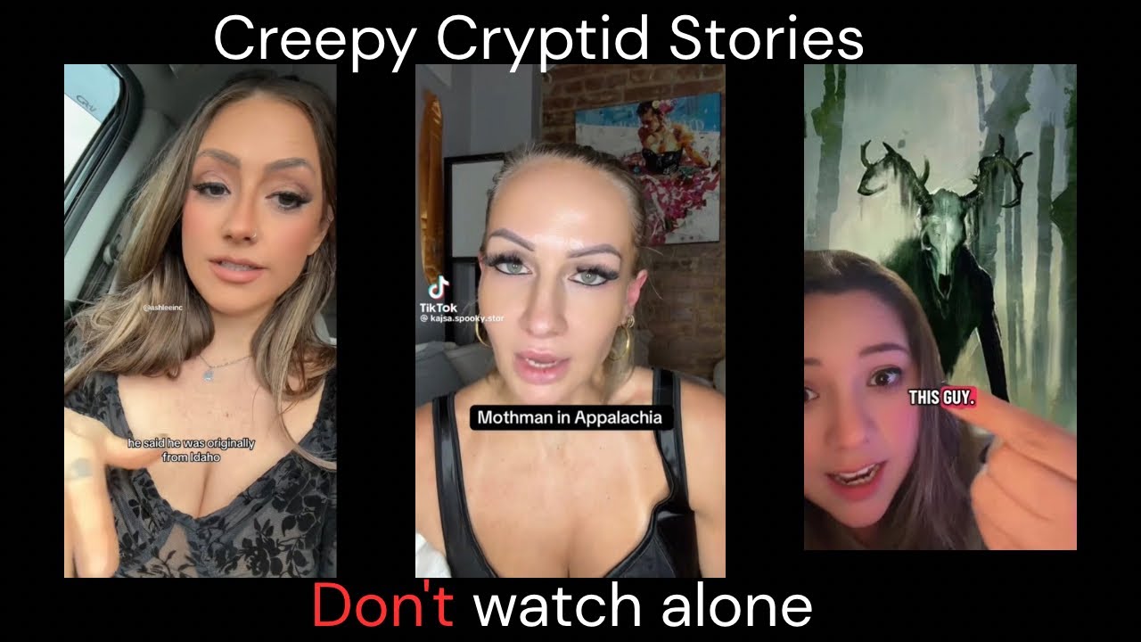 Terrifying Cryptid Encounters Caught on TikTok | Skinwalkers, Wendigos, Mothman & More