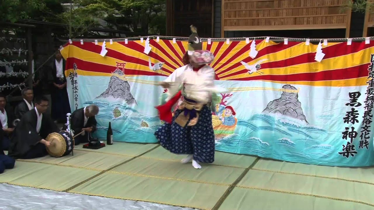 平泉中尊寺「黒森神楽」奉納.mov