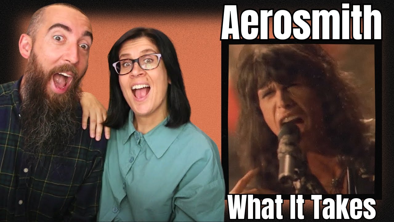 Aerosmith - What It Takes (REACTION) with my wife