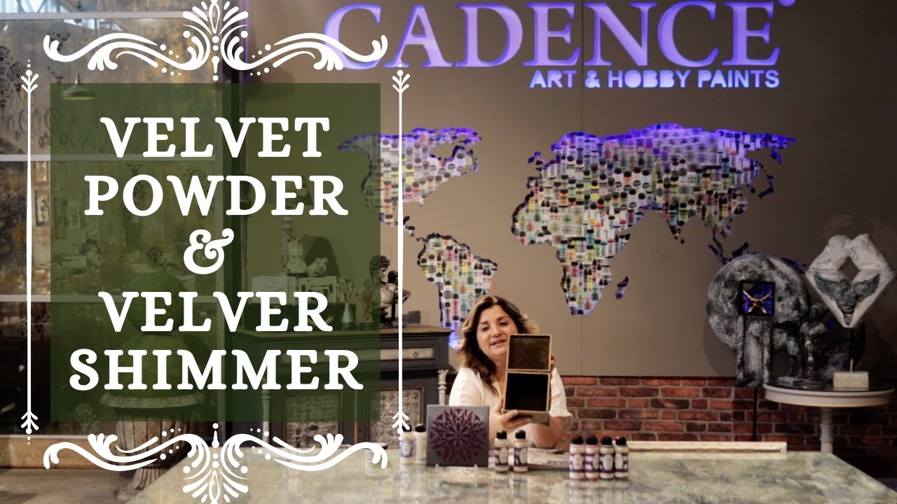 Cadence Velvet Powder & Velvet Shimmer & Applications