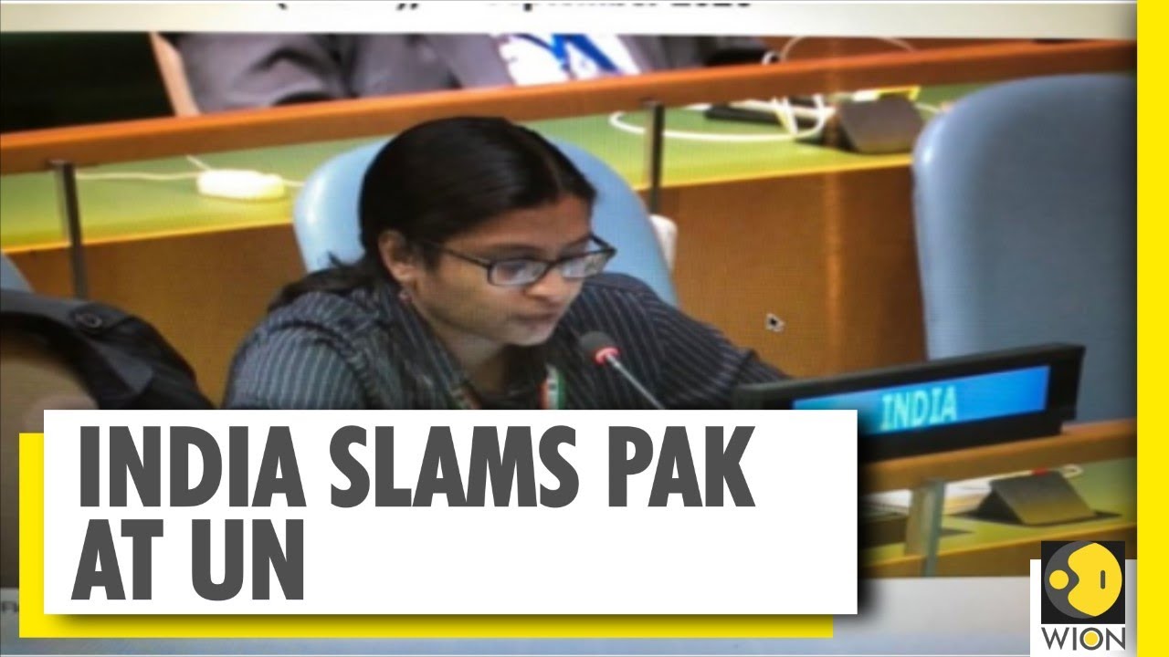 India slams Pakistan for raising J&k issue at UN | India-Pakistan | World News