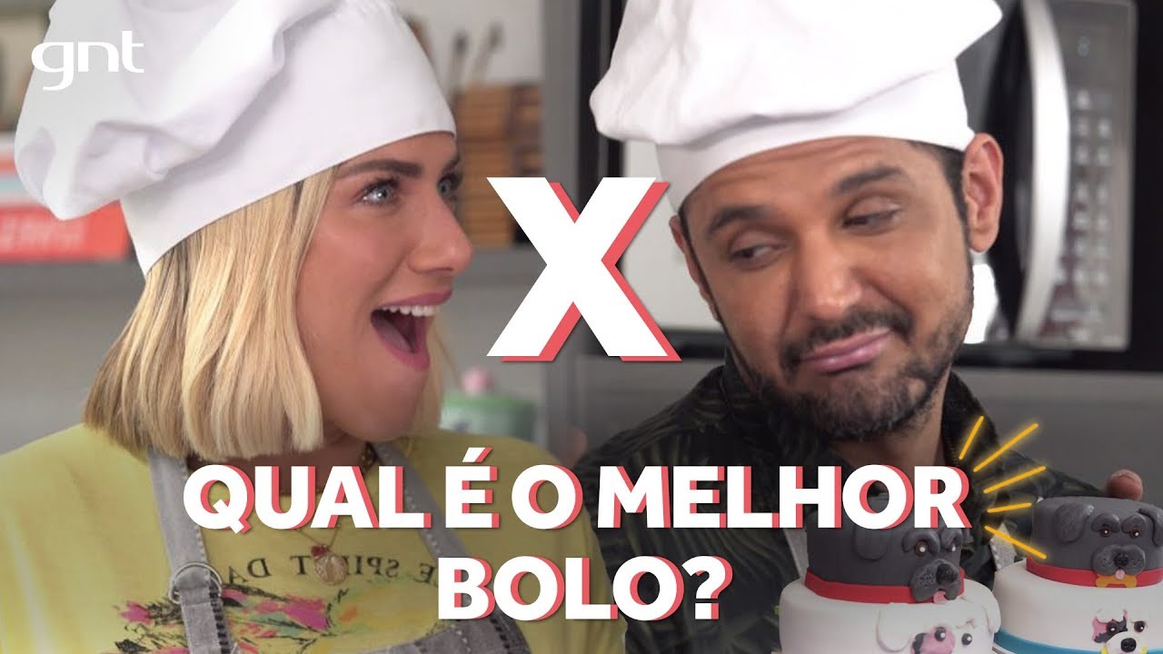 Gio Ewbank e Renner se desafiam na decoração de um bolo | Amores do GIOH no GNT