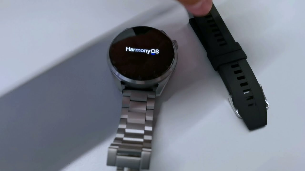 Quick unpack HUAWEI WATCH 3 PRO TITANIUM VERSION HarmonyOS