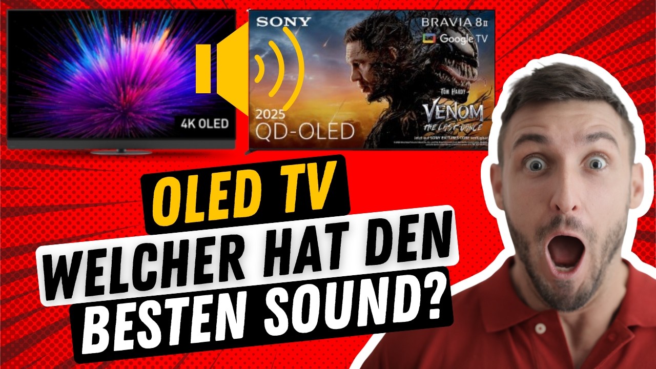 Welcher OLED TV hat den besten Sound? Bester Ton & Klang aus Gehäuse
