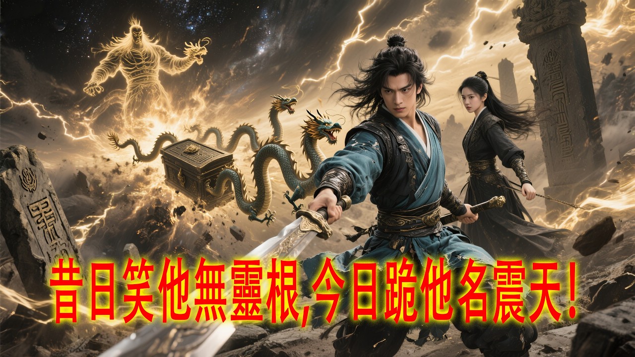 昔日笑他無靈根💥今日跪他名震天！🔥