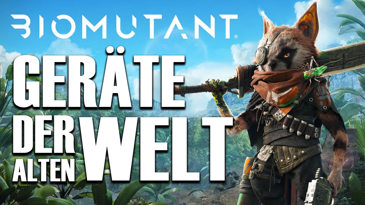 🦝 TROPHÄE - GERÄTE DER ALTEN WELT - BIOMUTANT - Platin Guide 100% Komplettlösung - Trotz Bug