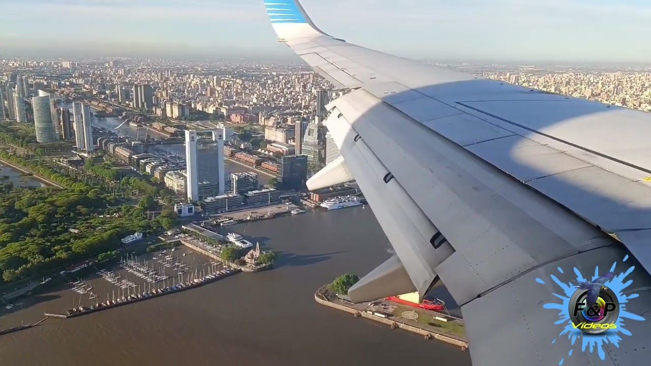 Chegada a Buenos Aires - Aeroparque Jorge Newbery (AEP).
