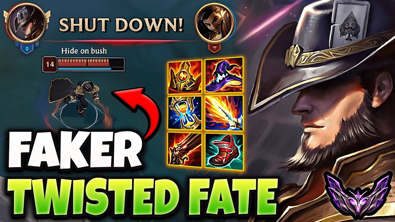 T1 Faker Twisted Fate vs Akshan [ MID ] Lol Korea Master Patch 14.2 ✅