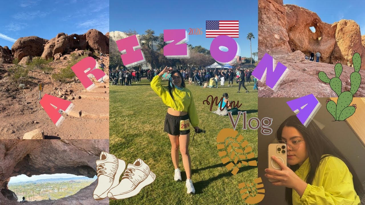 First 5K + SOLO Hike 2026 | ARIZONA |