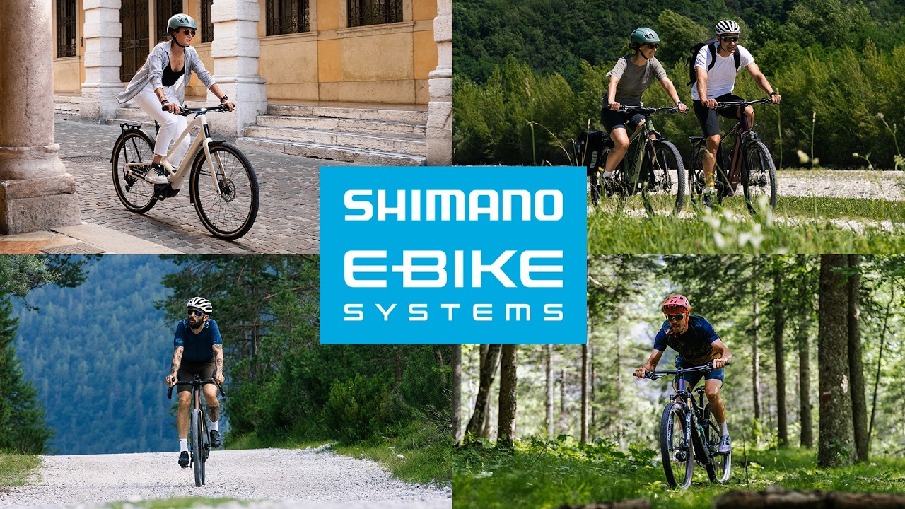 Systemy rower&oacute;w elektrycznych Shimano: poczuj r&oacute;żnicę | SHIMANO