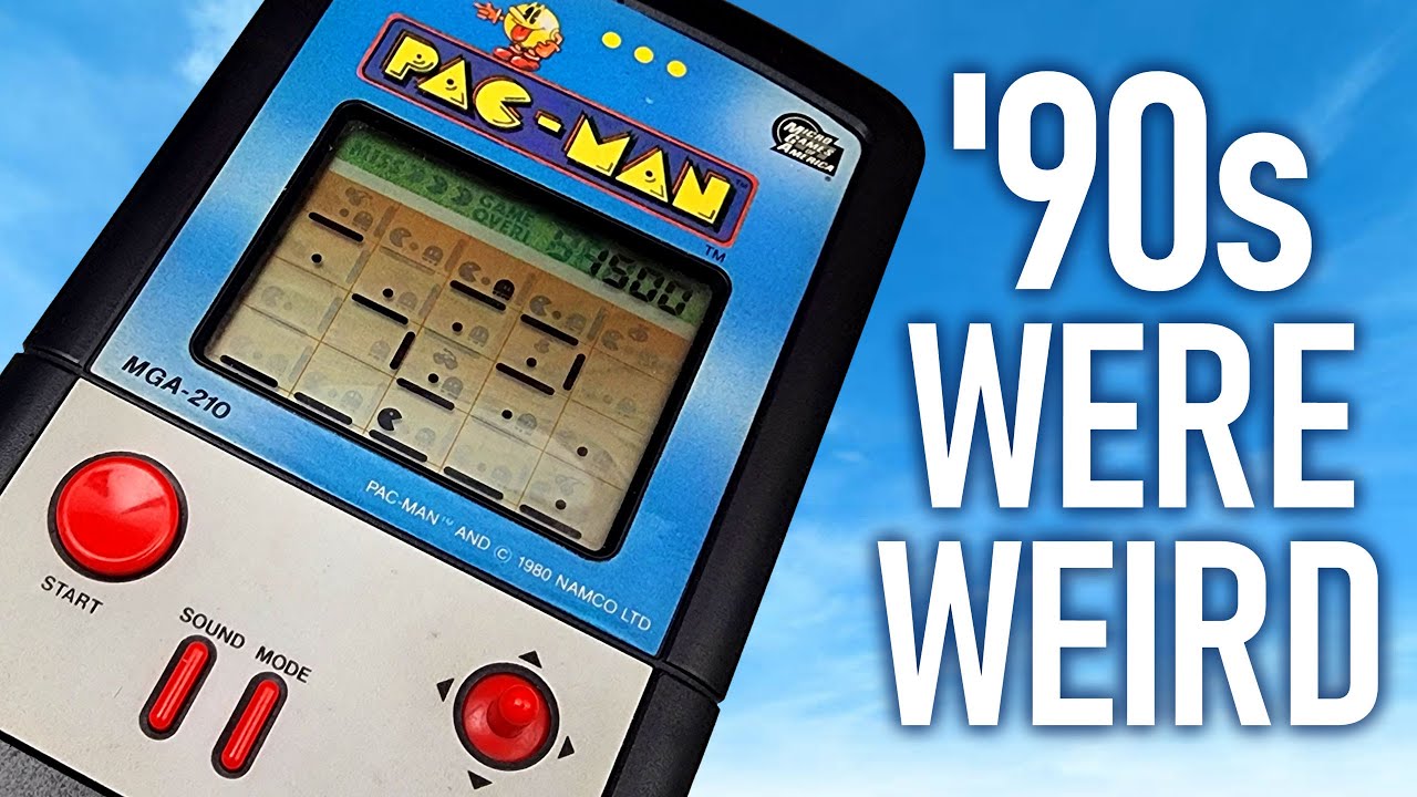 LCD Pac-Man Handheld from 1992 | Micro Games USA