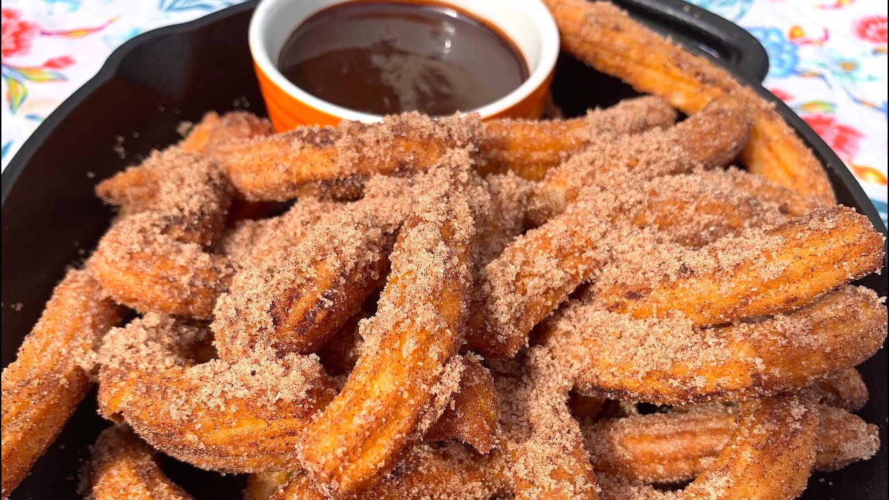 Golden Crispy Gluten Free Churros | Sweet n Savory Gluten Free