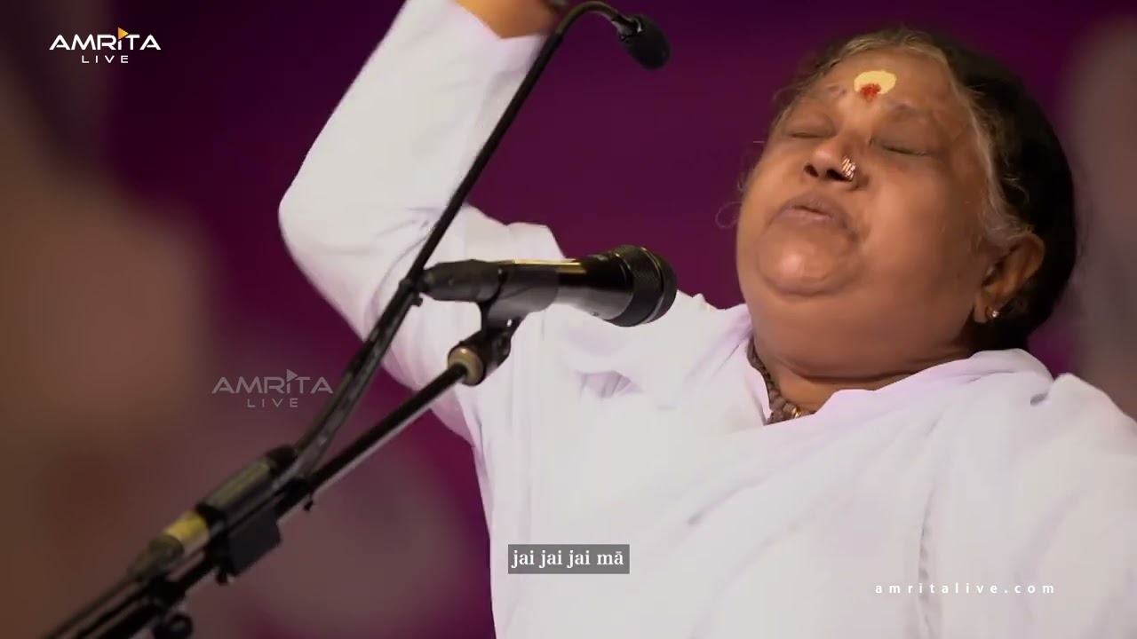 &lsquo;Devi Maate Jai Janani Maa&rsquo;|Amma&rsquo;s Bhajans|Amrita Live|OTT