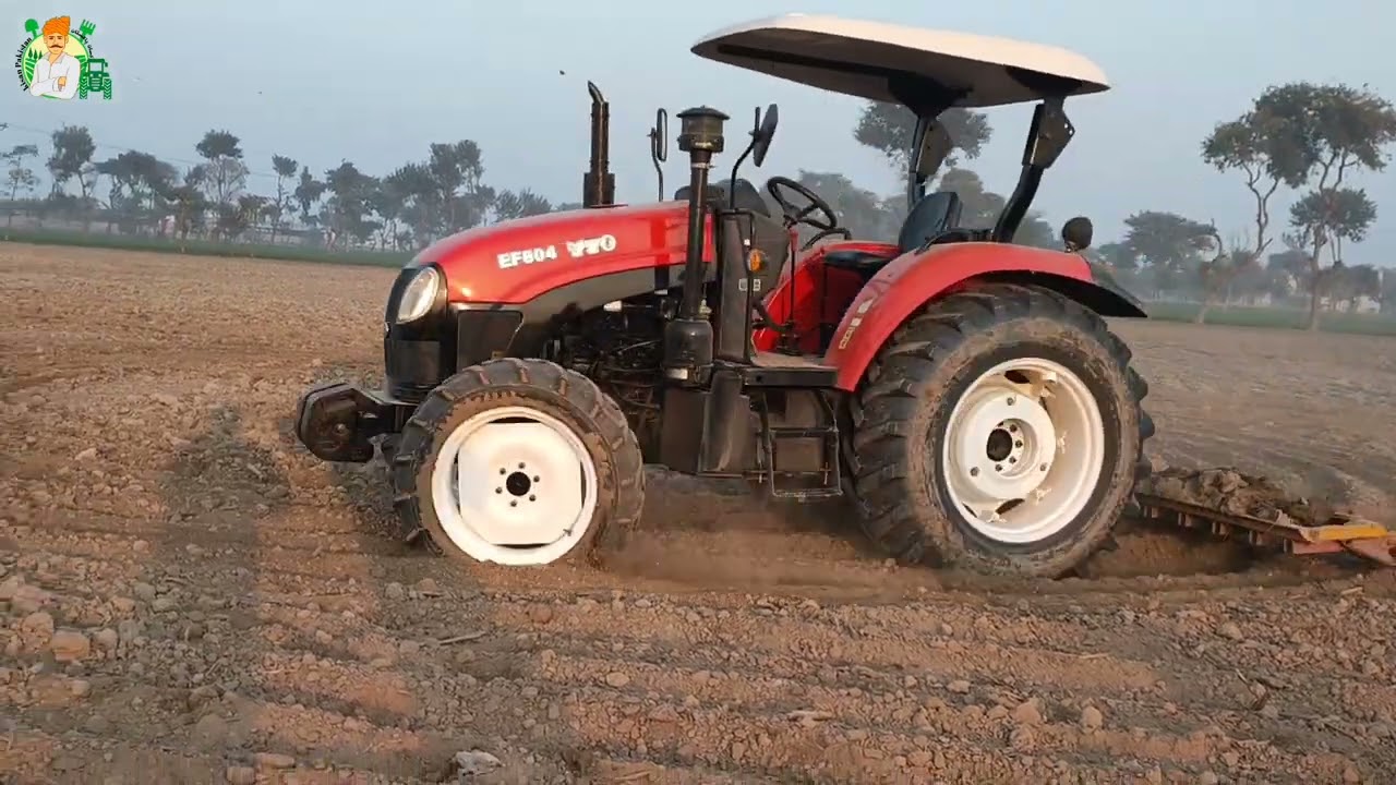 YTO EF804 hydraulic video and stunt