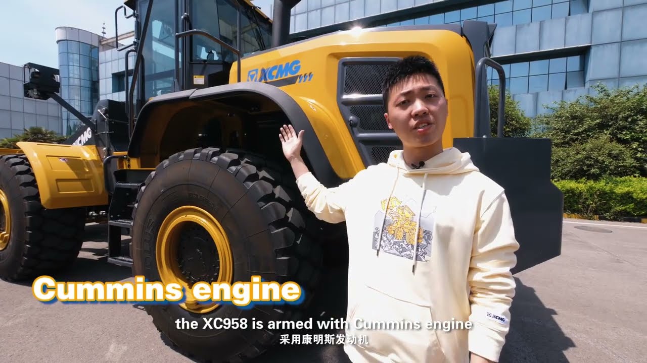XCMG XC958 Wheel Loader——A Representative Product of XCMG Advanced Technology