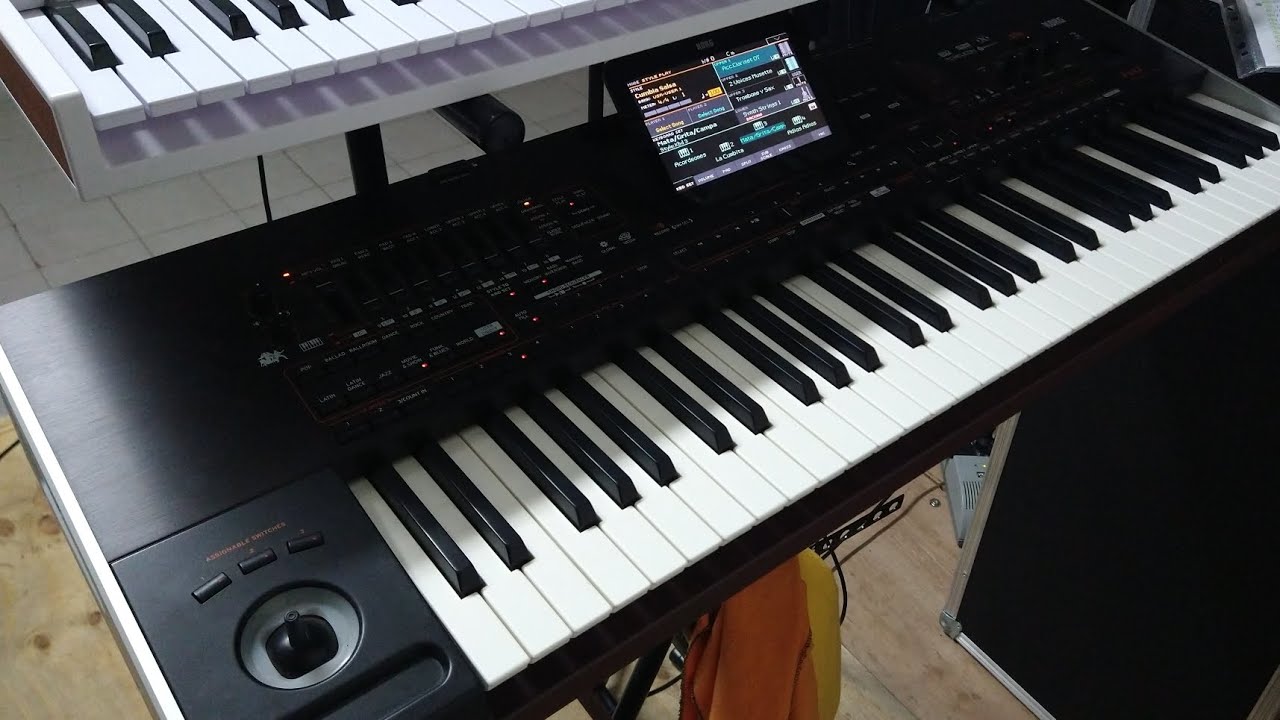 Cómo dividir varios sonidos en Korg Pa4X (hasta 24 Osciladores en un 