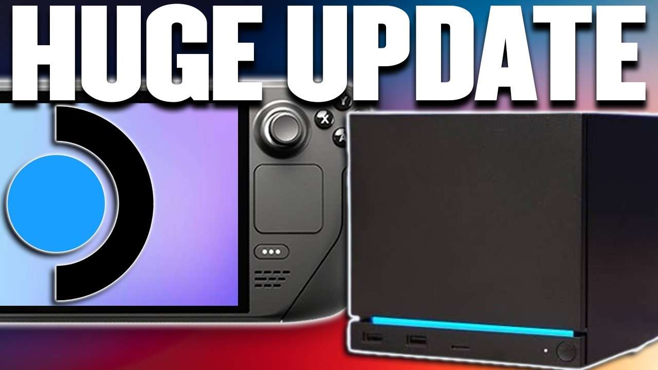 Steam Deck и Steam Machine получили ОГРОМНЫЕ обновления!