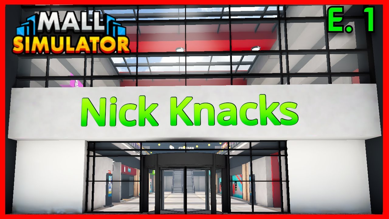 We Start Our New Mall In Mall Simulator | S1E1