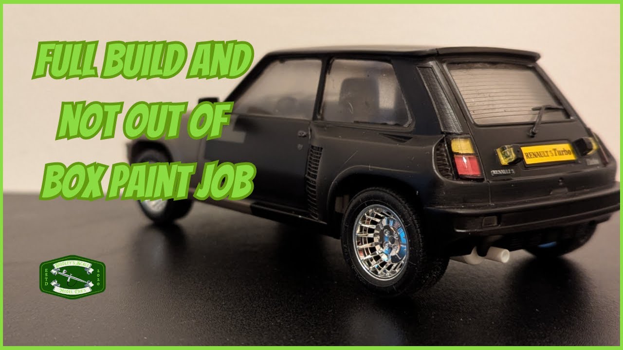 Tamiya - Renault 5 Turbo - Custom paint job with Full Build