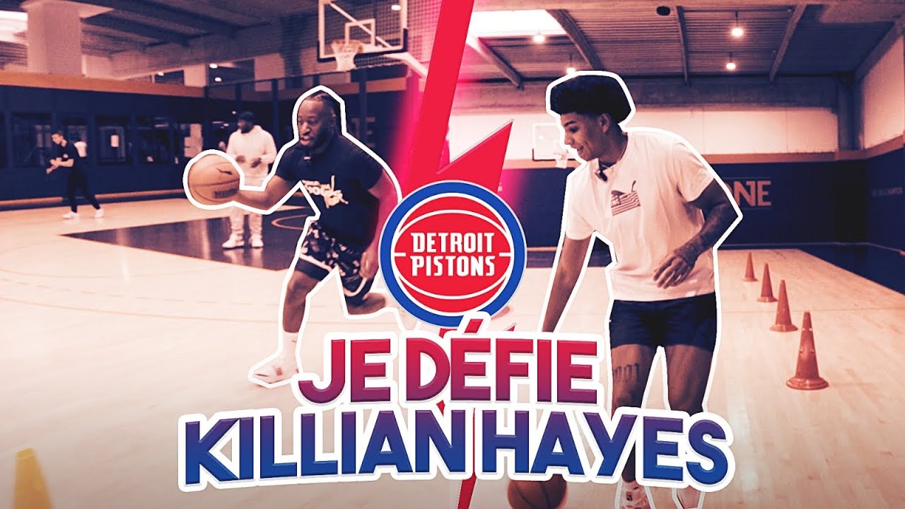JE DÉFIE KILLIAN HAYES AU BASKETBALL ( JOUEUR NBA )